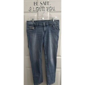 Diesel Jeans Getlegg Women's 28x30 Slim Skinny 0882P Stretch Denim‎ Pants